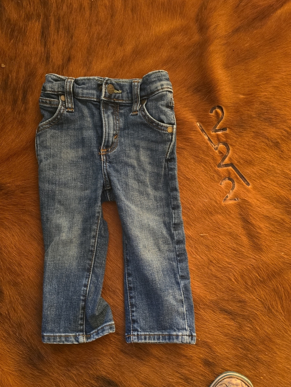 Wrangler Blue Denim Jeans for Kids